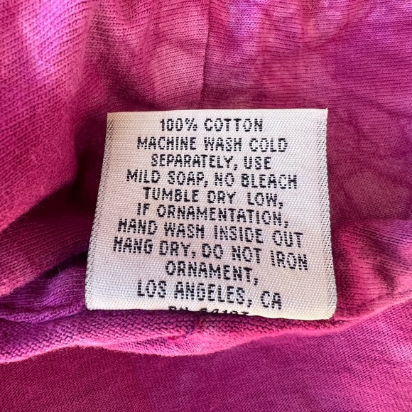 Vintage Pink Tie Dye Fringe Blazer Jacket Pant Set - Picture 4 of 14